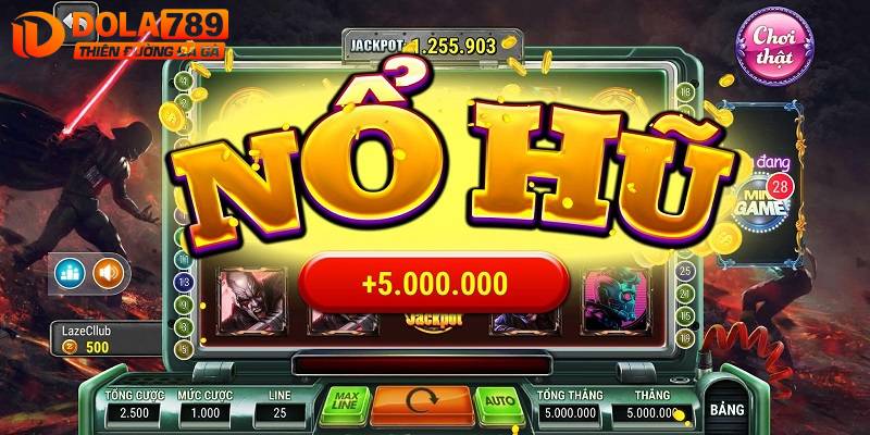 Chia sẻ mẹo chơi game nổ hũ bất bại từ các chuyên gia tại Dola789