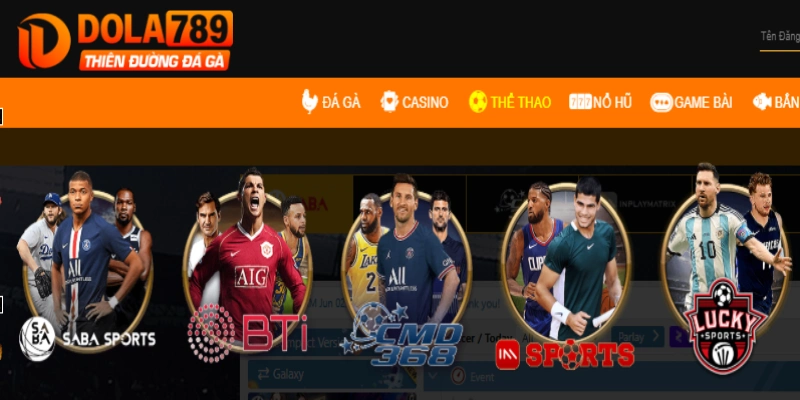 Thể thao DOLA789 hợp tác cùng 10 đối tác uy tín