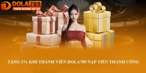 Tiền thưởng nạp 1% được tự động vào ví tài khoản khi hoàn thành giao dịch